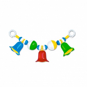 Погремушка-подвеска «Колокольчики» на коляску (Stellar, 01544_stell)